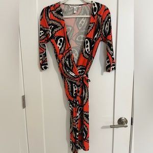 Diane Von Furstenberg silk Wrap Dress